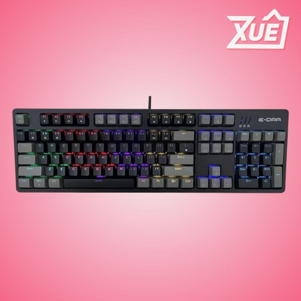 BÀN PHÍM CƠ EDRA EK3104L ALPHA BLUE SWITCH