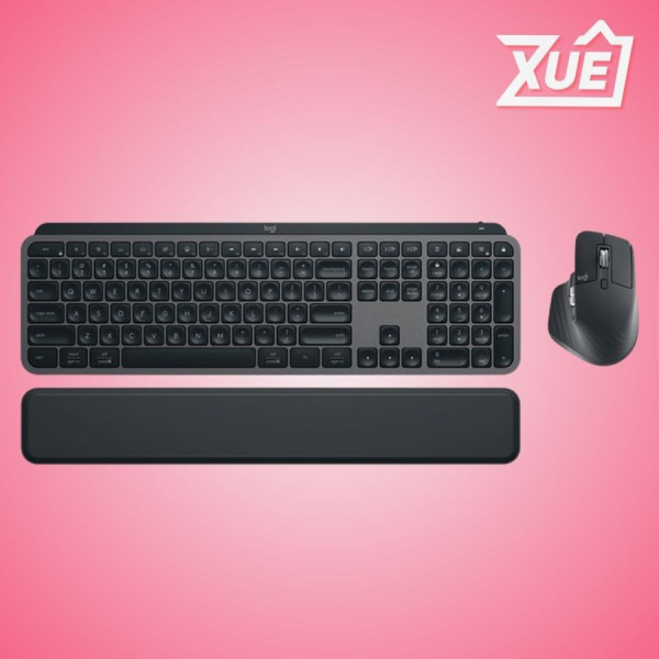 BỘ BÀN PHÍM VÀ CHUỘT KHÔNG DÂY LOGITECH MX KEYS S GRAPHITE 920-011605