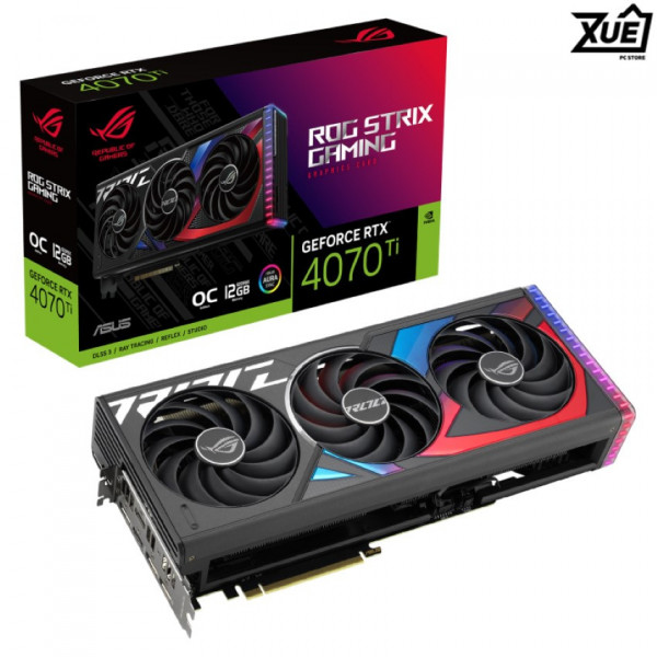 CARD MÀN HÌNH ASUS ROG-STRIX-RTX 4070 TI-O12G-GAMING