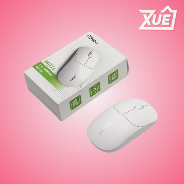 CHUỘT KHÔNG DÂY FUHLEN M07S WHITE (WIRELESS 2.4GHZ)