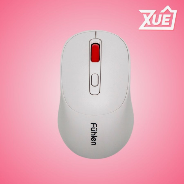 CHUỘT KHÔNG DÂY FUHLEN M06S WHITE (WIRELESS 2.4GHZ/SILENT)