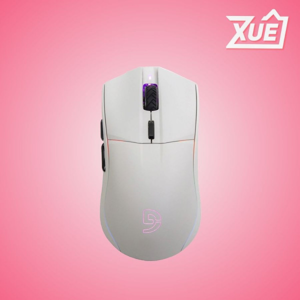CHUỘT GAMING KHÔNG DÂY FUHLEN D60S WHITE