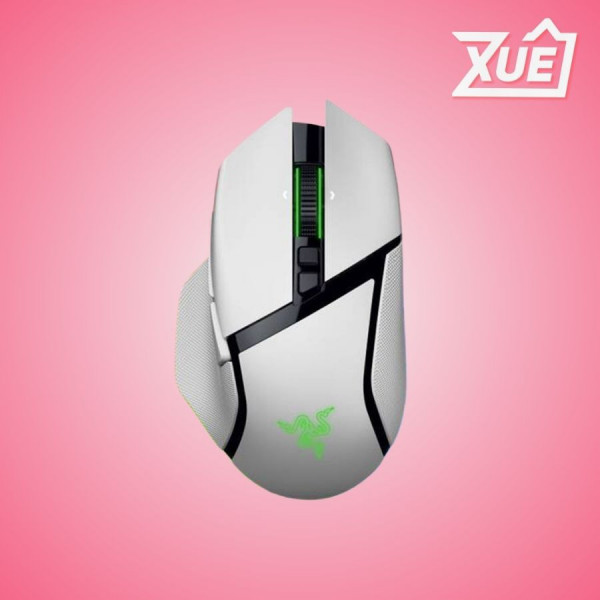 CHUỘT GAMING KHÔNG DÂY RAZER BASILISK V3 PRO 35K - WHITE EDITION (RZ01-05240200-R3A1)