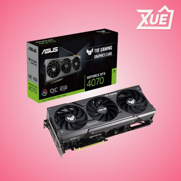 CARD MÀN HÌNH ASUS TUF RTX 4070-O12G-GAMING GDDR6X