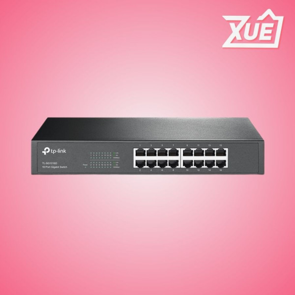 SWITCH TP-LINK TL-SG1016D (16P 10/100/1000MBPS VỎ KIM LOẠI)