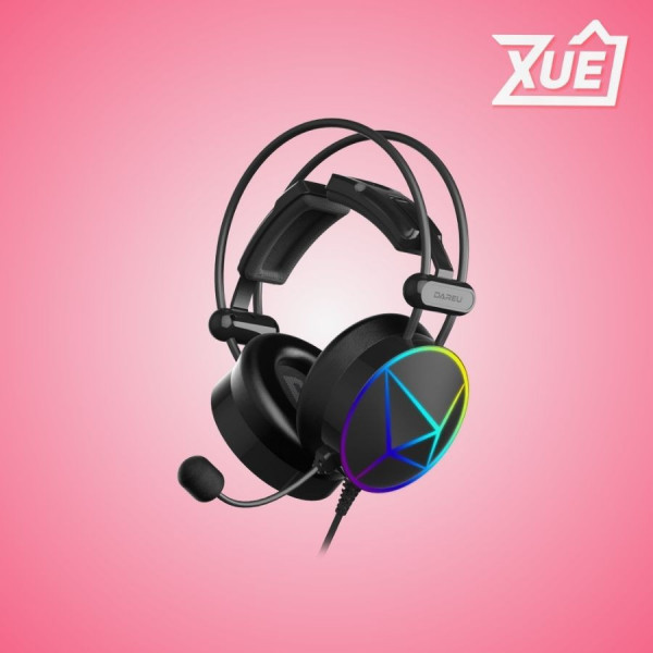TAI NGHE GAMING DAREU EH722X PRO (MÀU ĐEN)