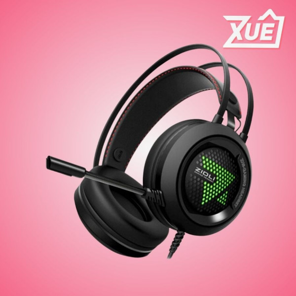 TAI NGHE ZIDLI ZH6 BLACK CÓ LED