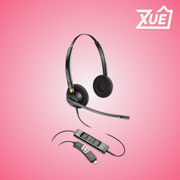 TAI NGHE CÓ DÂY POLY EP 525 -M STEREO W/USB-A HEADSET