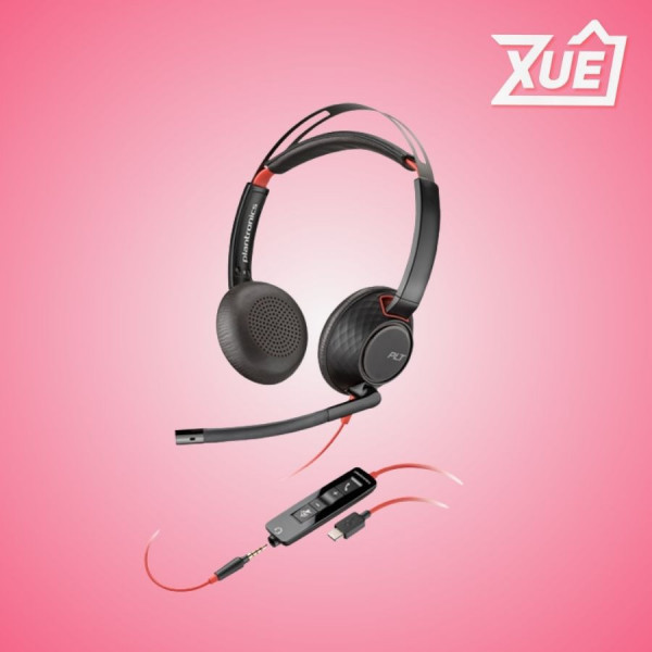 TAI NGHE CÓ DÂY POLY EP 320 STEREO USB-C HS TAA