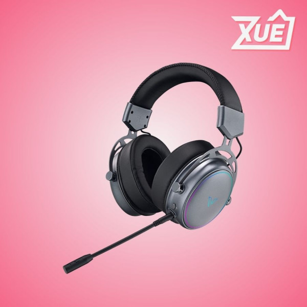 TAI NGHE GAMING KHÔNG DÂY RAPOO VH800 SPACE GREY (BLUETOOTH 5.2 VÀ WIRELESS 2.4GHZ)