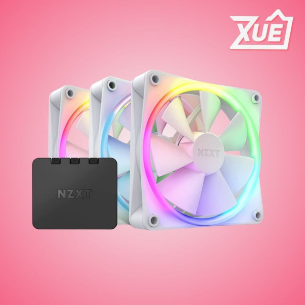 FAN CASE TẢN NHIỆT NZXT F120RGB DUO WHITE (TRIPLE)