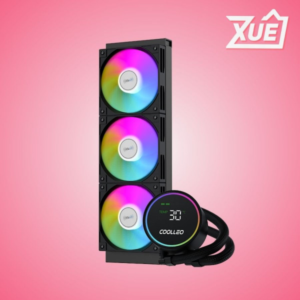 TẢN NHIỆT NƯỚC AIO COOLLEO ICE FAIRY 360 DIG BK