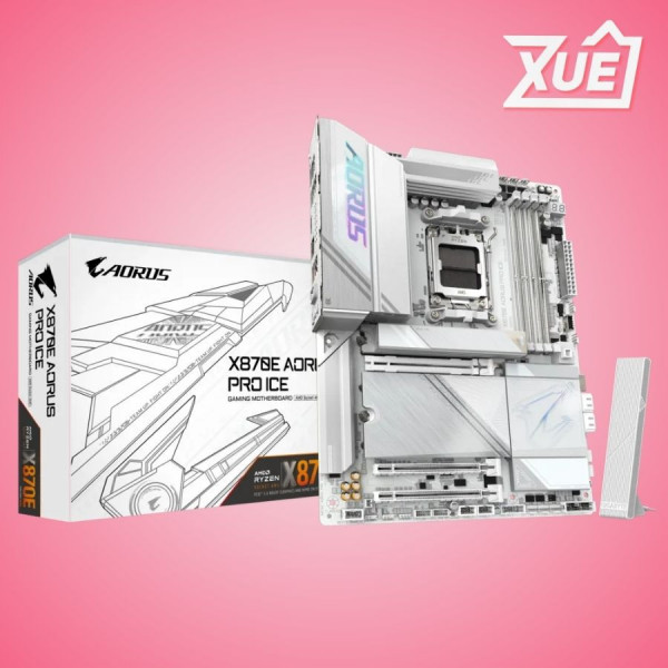 MAINBOARD GIGABYTE X870E AORUS PRO ICE DDR5