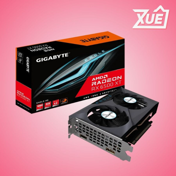 CARD MÀN HÌNH GIGABYTE RX 6500 XT EAGLE-4GD