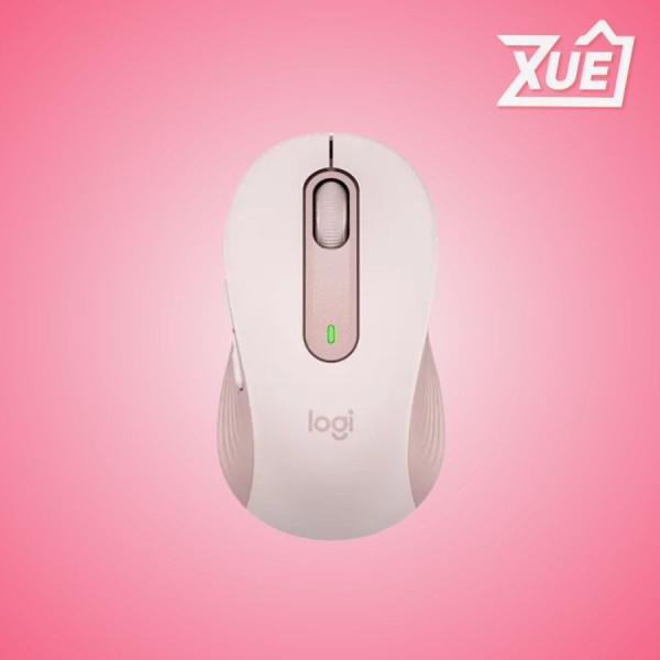 CHUỘT KHÔNG DÂY LOGITECH M650 SIGNATURE ROSE (USB/BLUETOOTH/PIN AA/HỒNG)