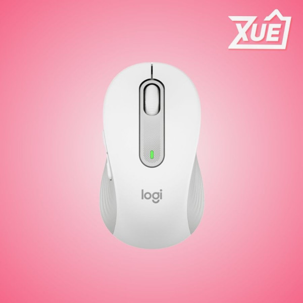 CHUỘT KHÔNG DÂY LOGITECH M650 SIGNATURE OFF (USB/BLUETOOTH/PIN AA/TRẮNG)