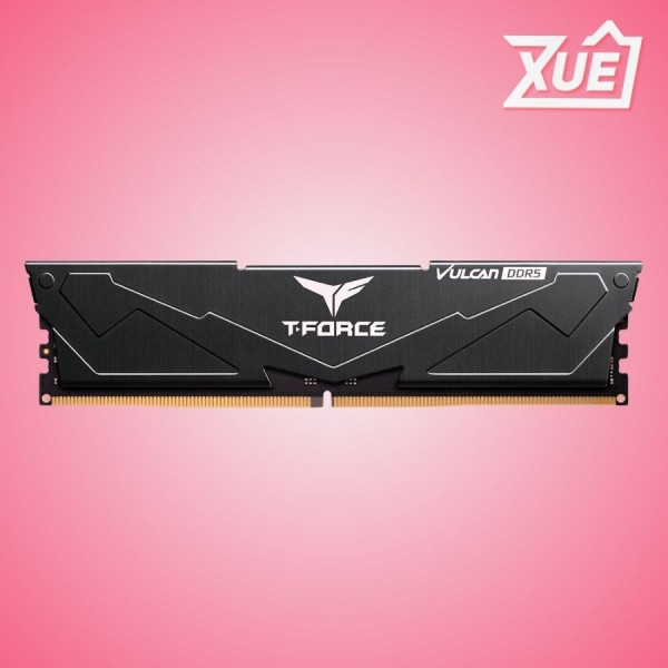 RAM TeamGroup Vulcan 16GB DDR5 6000Mhz Black (FLBD516G6000HC38A01)