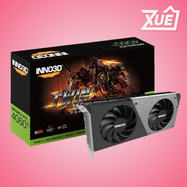 CARD MÀN HÌNH INNO3D RTX 4060 TI 8G TWIN X2