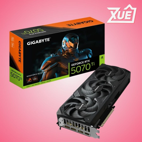 CARD MÀN HÌNH GIGABYTE RTX 5070 TI WINDFORCE OC SFF 16G