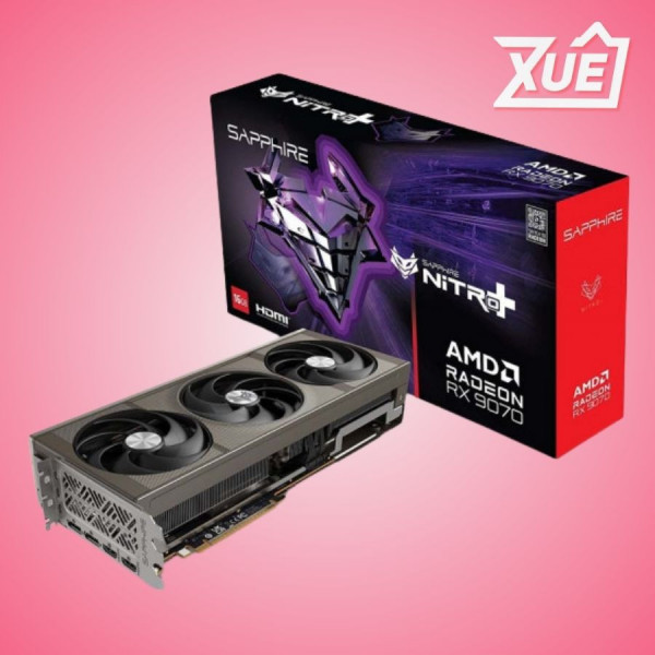 CARD MÀN HÌNH SAPPHIRE NITRO+ RX 9070 XT GAMING OC 16GB