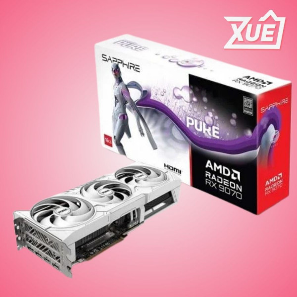 CARD MÀN HÌNH SAPPHIRE PURE RX 9070 XT GAMING OC 16GB