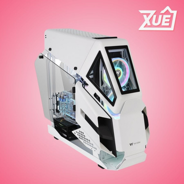 VỎ CASE THERMALTAKE TOWER 600 - SNOW (ATX/MID TOWER/2 FAN)