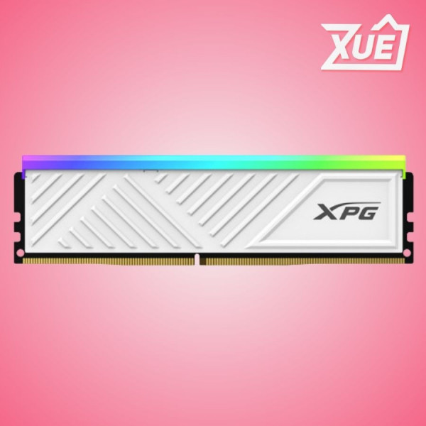 BỘ NHỚ RAM DESKTOP ADATA XPG D35G RGB WHITE (AX4U320016G16A-SWHD35G) 16GB (1X 16GB) DDR4 3200MHZ