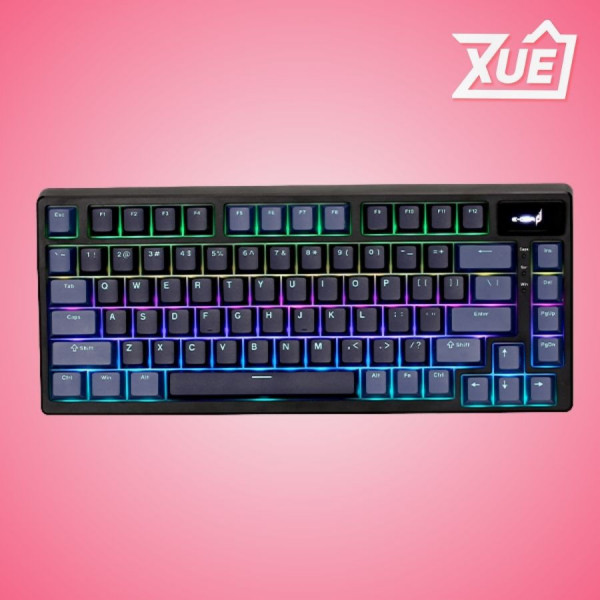 BÀN PHÍM CƠ GAMING EDRA EK375 PRO BETA BROWN SWITCH (USB/BLUETOOTH/2.4GHZ)