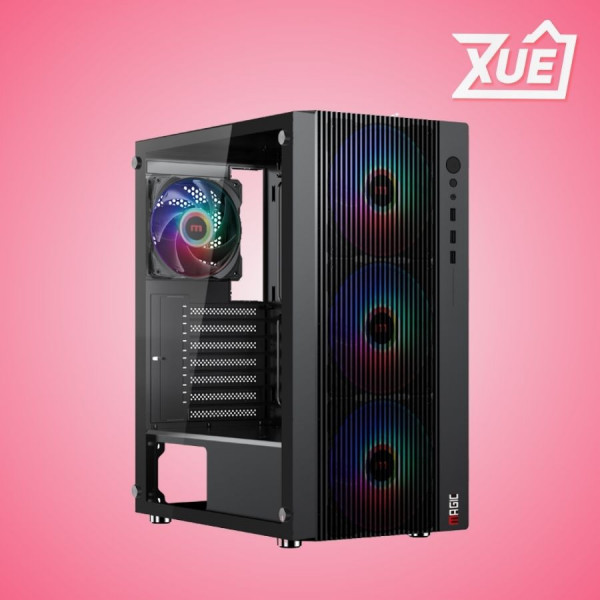 VỎ CASE MAGIC LUXURY 4F (ATX/4 FAN)