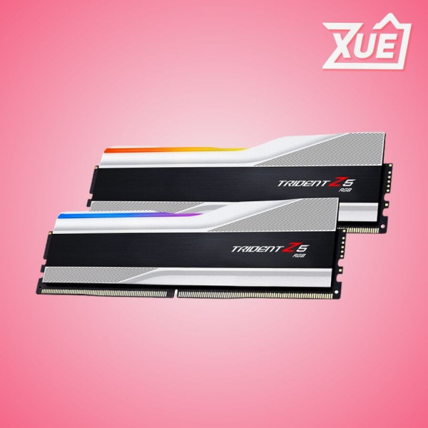 BỘ NHỚ TRONG GSKILL TRIDENT Z5 RGB METALLIC SILVER (F5-5600J4040C16GX2-TZ5RS) 32G (2X16B) DDR5 5600MHZ