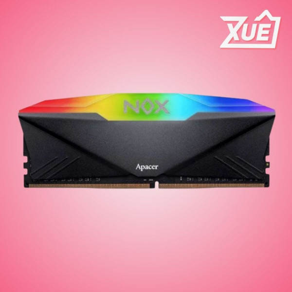 RAM APACER OC NOX RGB (AH4U08G32C28YNBAA-1) 8GB (1X 8GB) DDR4 3200MHZ