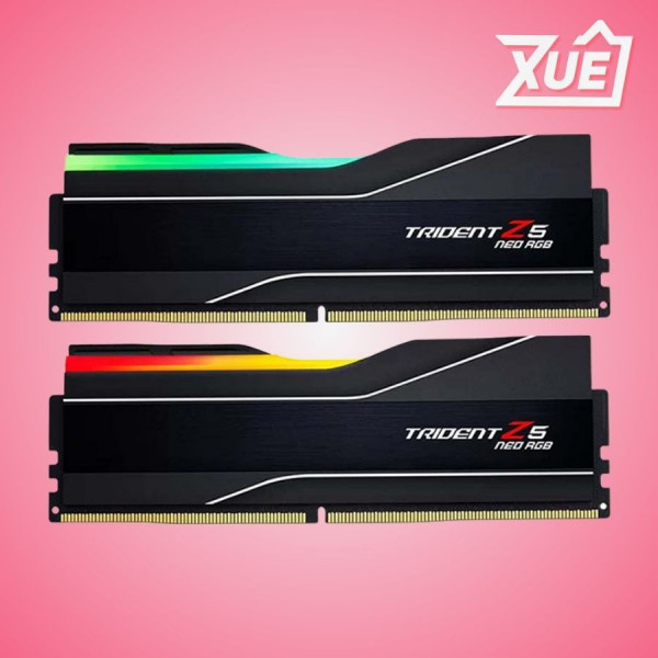 RAM GSKILL TRIDENT Z5 NEO RGB BLACK (F5-6000J3636F32GX2-TZ5NR) 64GB (2X 32GB) DDR5 6000MHZ