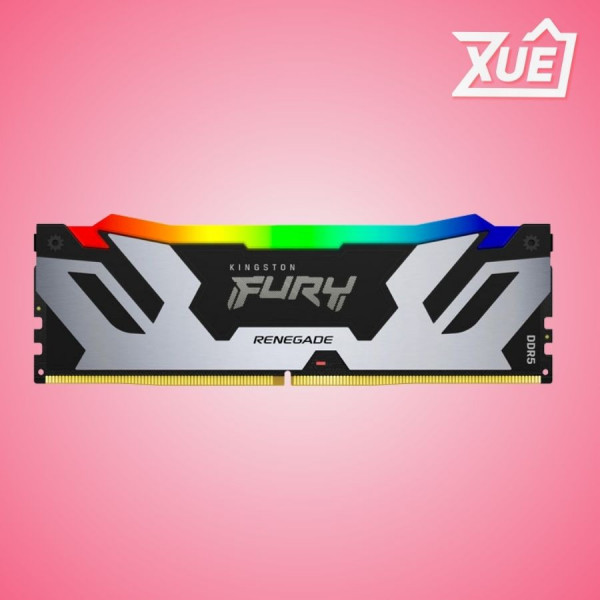 RAM KINGSTON FURY RENEGADE RGB XMP (KF560C32RSAK2-96) 96GB (2X48GB) - DDR5 6000MHZ