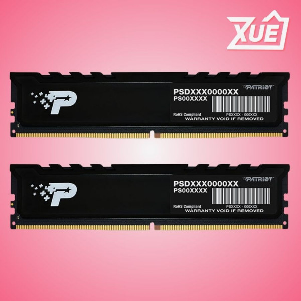 RAM PATRIOT SIGNATURE PREMIUM (PVV516G520C36K) 16GB (2X 8GB) DDR5 5200MHZ