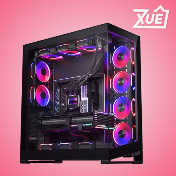 VỎ CASE PHANTEKS NV7 TEMPERED GLASS, DRGB, SATIN BLACK (ATX/MID TOWER)