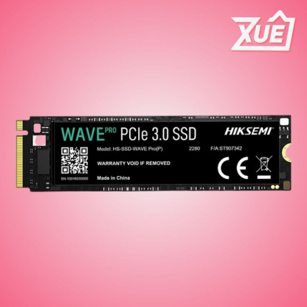 Ổ CỨNG SSD HIKSEMI WAVE 512GB – M.2 2280 PCIE GEN3 X4 (ĐỌC 2500MB/S - GHI 1025MB/S) - (HS-SSD-WAVE(P) 512G)