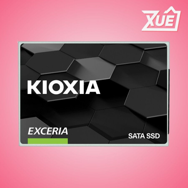 Ổ CỨNG SSD KIOXIA EXCERIA 960GB 2.5 INCH SATA III (ĐỌC 555MB/S GHI 540MB/S)-(LTC10Z960GG8)