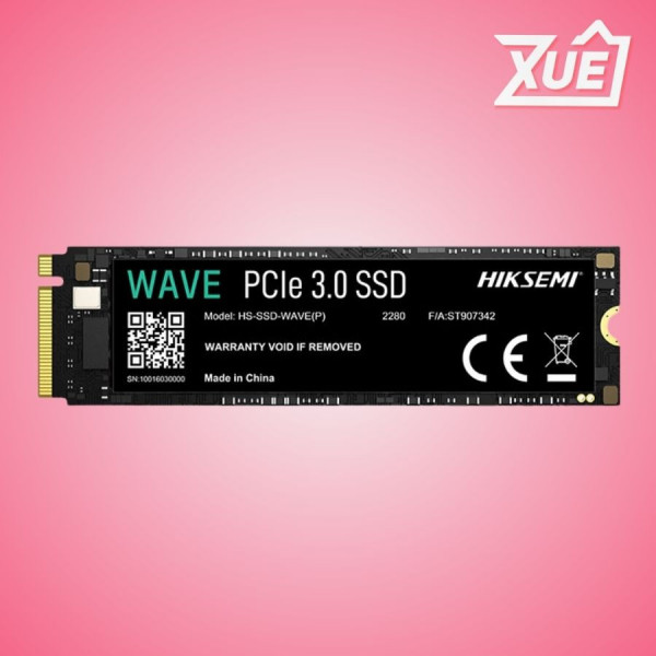 Ổ CỨNG SSD HIKSEMI WAVE 256GB – M.2 2280 PCIE GEN3 X4 (ĐỌC 2280MB/S - GHI 1800MB/S) - (HS-SSD-WAVE(P) 256G)