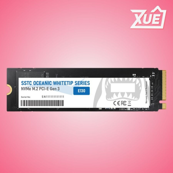 Ổ CỨNG SSD SSTC E130 PLUS 512GB – M.2 2280 PCIE GEN3 X4 (ĐỌC 3500MB/S - GHI 2800MB/S) - (OP-E130P-512T)
