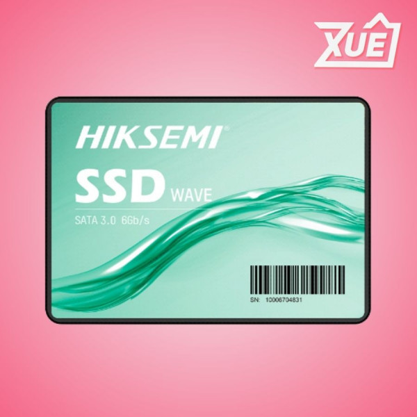 Ổ CỨNG SSD HIKSEMI WAVE(S) 512GB 2.5 INCH SATA III (ĐỌC 530MB/S - GHI 450MB/S) - (HS-SSD-WAVE(S) 512G)