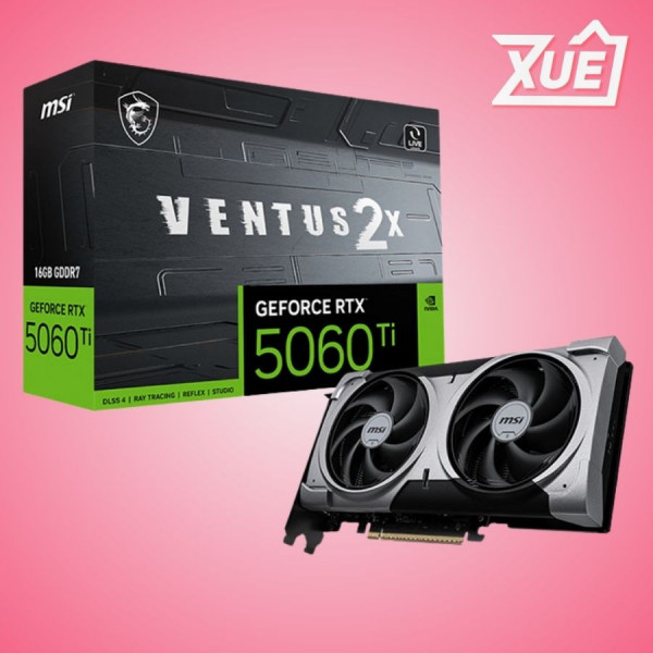 CARD MÀN HÌNH MSI RTX 5060 TI 16G VENTUS 2X OC PLUS
