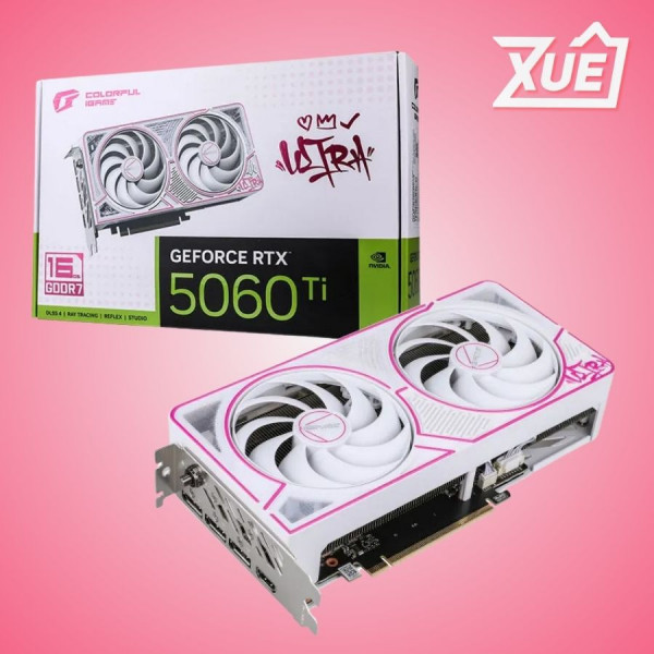 CARD MÀN HÌNH COLORFUL IGAME RTX 5060 TI ULTRA W DUO OC 16GB-V