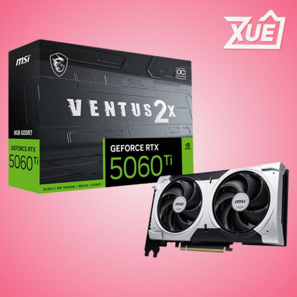 CARD MÀN HÌNH MSI RTX 5060 TI 8G VENTUS 2X OC PLUS