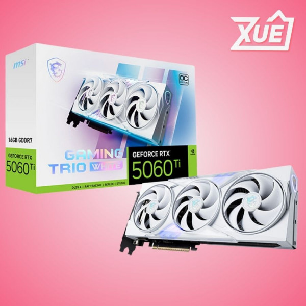 CARD MÀN HÌNH MSI RTX 5060 TI 16G GAMING TRIO OC