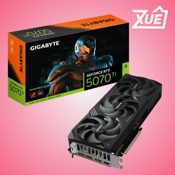 CARD MÀN HÌNH GIGABYTE RTX 5070 TI WINDFORCE SFF 16G