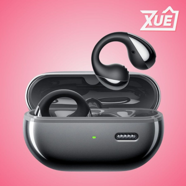 TAI NGHE BLUETOOTH OPEN-EAR SOUNDPEATS PEARLCLIP PRO (MÀU ĐEN)