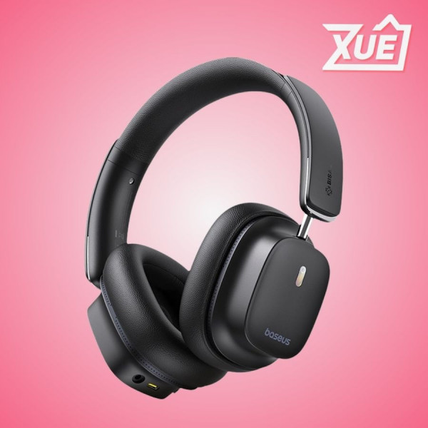 TAI NGHE CHỤP TAI BLUETOOTH BASEUS BOWIE 30 MAX (MÀU ĐEN)