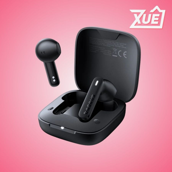 TAI NGHE BLUETOOTH TRUE WIRELESS BASEUS BOWIE E16 (MÀU ĐEN)
