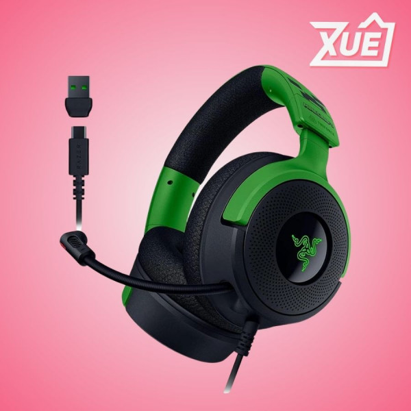 TAI NGHE CÓ DÂY RAZER KRAKEN V4 X - MINECRAFT EDITION (RZ04-05180200-R3M1)