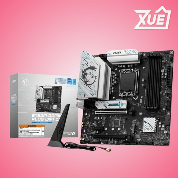MAINBOARD MSI B760M GAMING PLUS WIFI DDR4